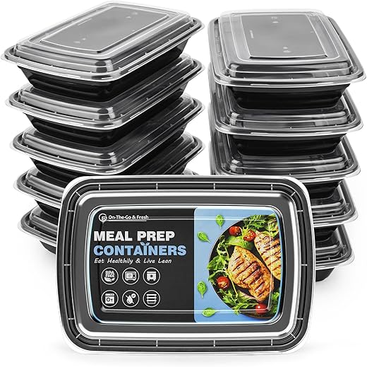 BPA-Free Meal Prep Containers – 1...