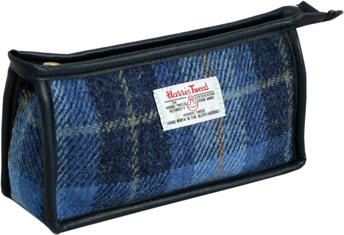 Harris Tweed Check Toiletry Bag –...