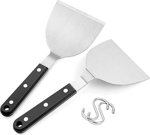 Stainless Steel Griddle Spatula Set ...