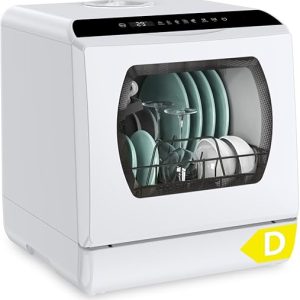 Hermitlux Compact Table Top Dishwasher