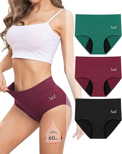 High Waist Leakproof Period Panties for...