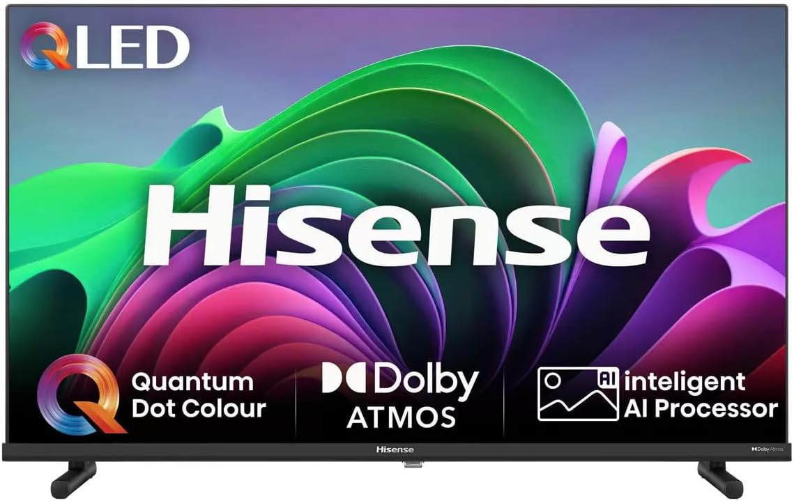 Hisense 32″ QLED Smart TV –...