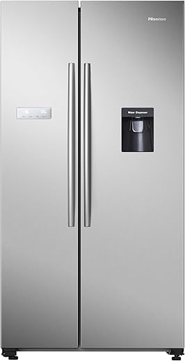 Hisense 578L Black American Side-by-Sid...