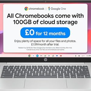 HP Chromebook 14" with Intel N100 Processor