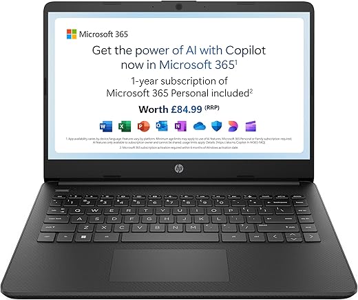 HP Stream 14 Laptop – Intel N4120...