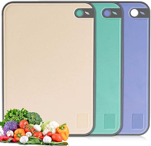 BPA Free Chopping Board Set – 3 D...