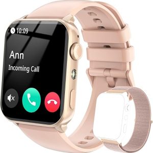 IOWODO Women's Smart Watch with Call Feature
