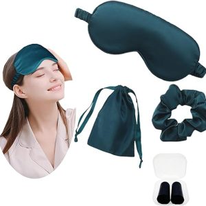 JK Home Silk Eye Mask Travel Set