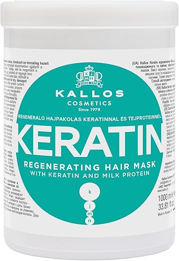 Kallos KJMN Keratin Hair Mask for Dry &...