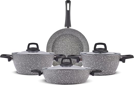 Karaca Gris Biogranite 7-Piece Non-Stic...