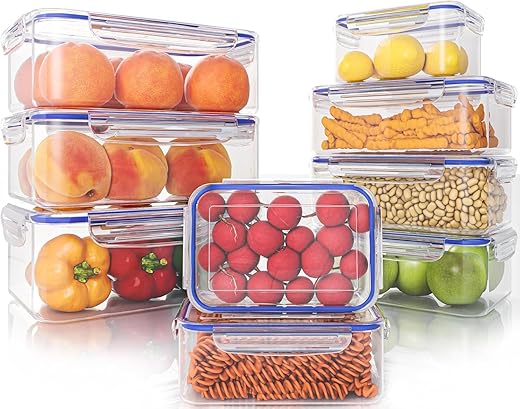 Airtight Plastic Food Storage Container...