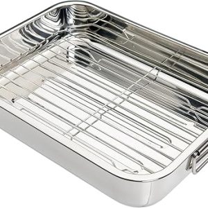 KitchenCraft Stainless Steel Roasting Tin