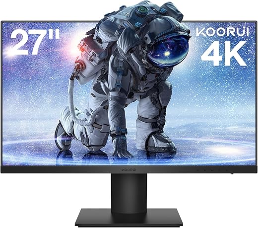 KOORUI 27″ 4K UHD IPS Monitor ...