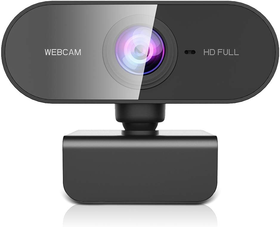 HD 1080P USB Webcam with Microphone for...