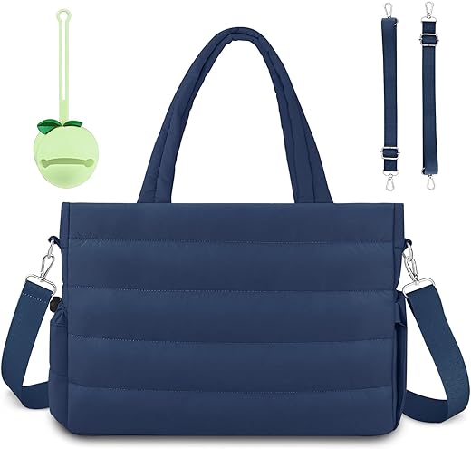 KUBYA Large Unisex Baby Diaper Tote Bag...