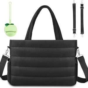KUBYA Large Crossbody Diaper Tote Bag