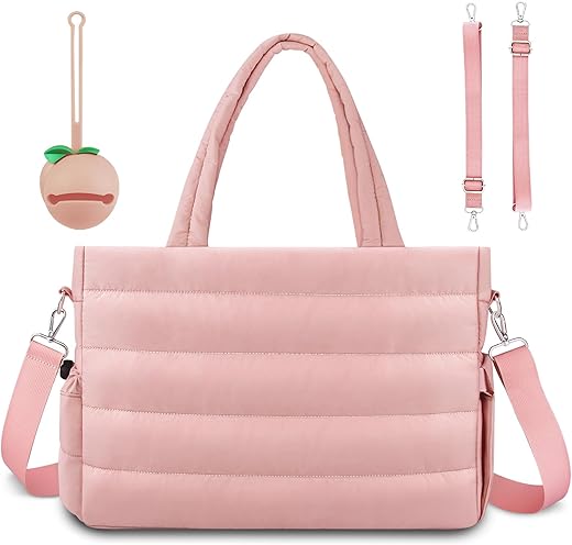 KUBYA Large Unisex Baby Diaper Tote Bag...