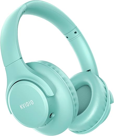 KVIDIO Over-Ear Bluetooth Headphones &#...