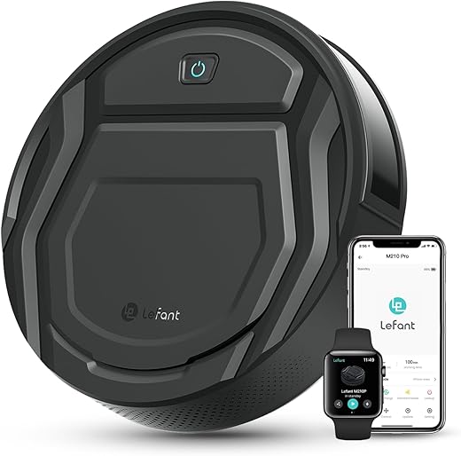 Lefant M210P Robot Vacuum – Slim,...