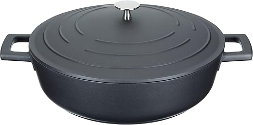 Lightweight 4L Black Cast Aluminium Cas...