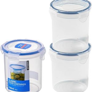LocknLock Airtight Round Food Storage Set