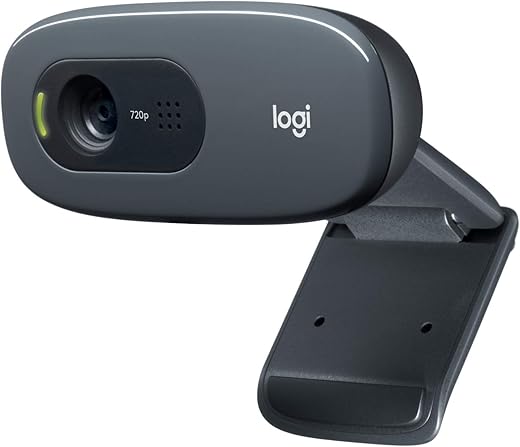 Logitech C270 HD Webcam – 720p Vi...