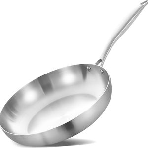 LOLYKITCH 26 CM Stainless Steel Frying Pan