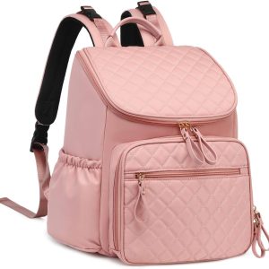 LORADI Large Capacity Water-Resistant Diaper Bag