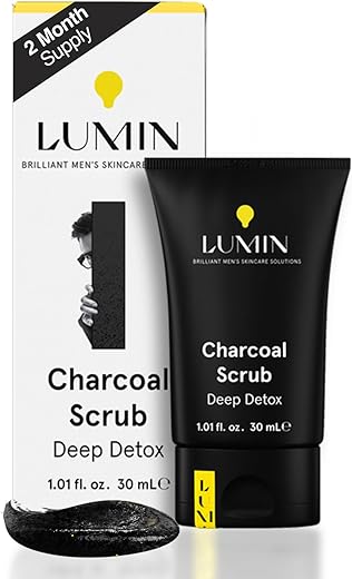 Lumin Charcoal Detox Scrub for Men R...