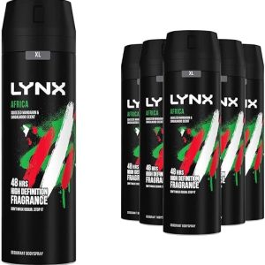 LYNX Africa Deodorant Body Spray 200ml Pack