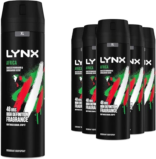 Lynx Africa Men’s Deodorant Spray...