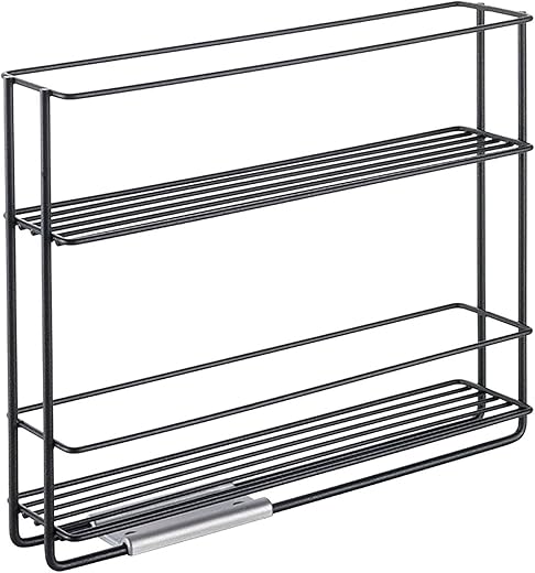 Black Metaltex Slide Spice Rack –...