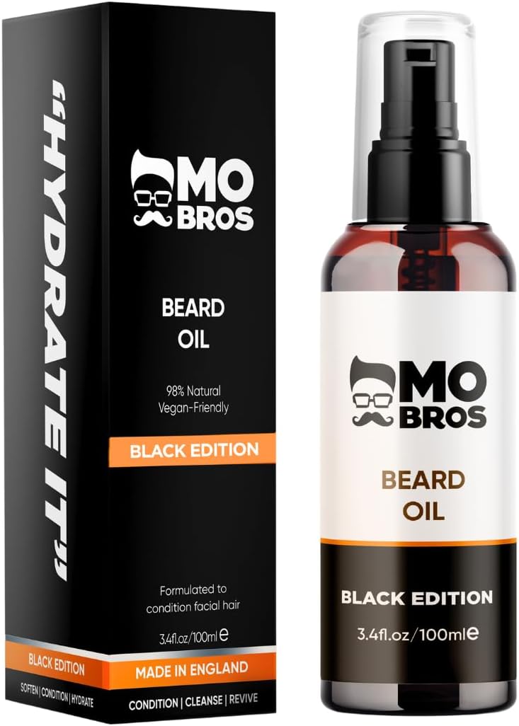 Mo Bros Black Edition Beard Oil 100ml &...