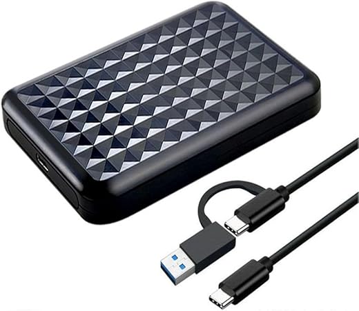 1TB Portable External Hard Drive –...