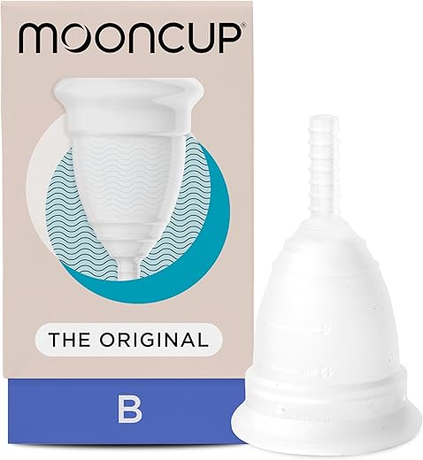 Original Mooncup Silicone Menstrual Cup...