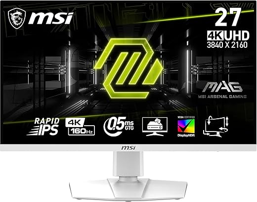 MSI MAG 274URFW 27″ UHD Gaming Mo...