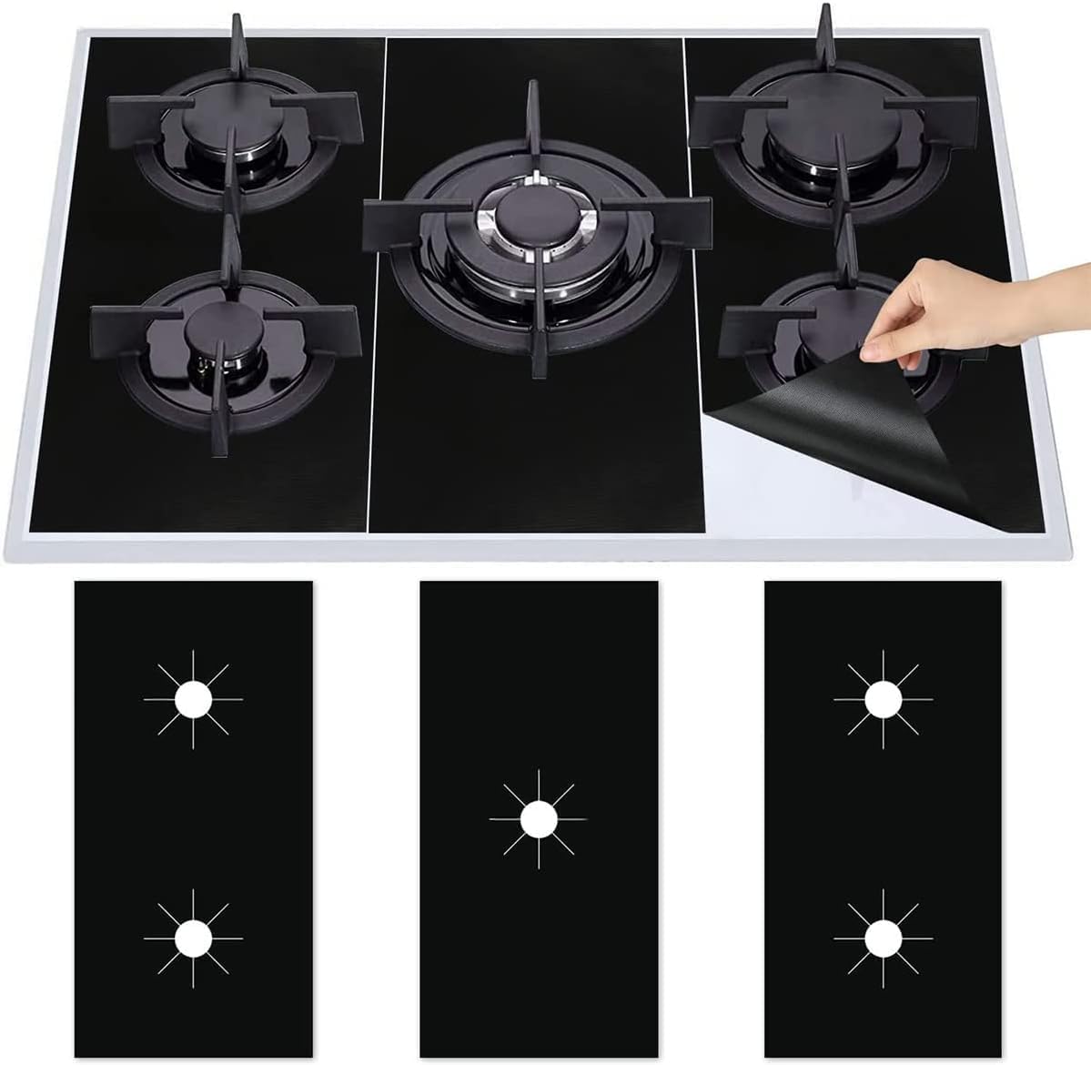 Reusable Non-Stick Stove Burner Covers ...