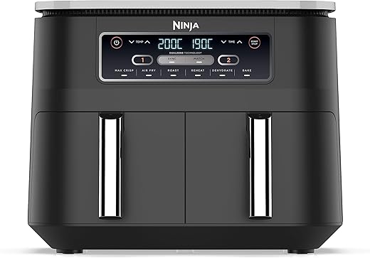 Ninja Foodi 6-in-1 Dual Zone Air Fryer,...