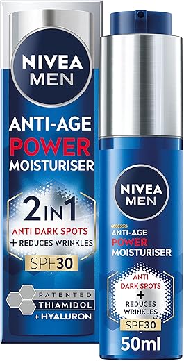 NIVEA MEN 2in1 Anti-Age Moisturiser SPF...