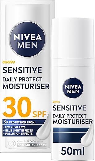 NIVEA MEN Sensitive Moisturiser SPF 30 ...