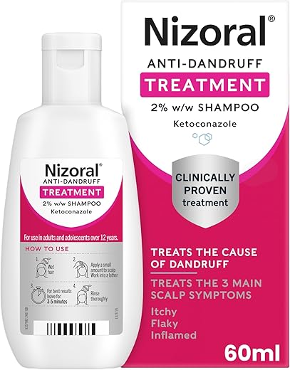 Nizoral Anti-Dandruff Shampoo with Keto...