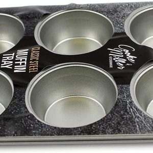 Non-Stick 6-Cupcake Baking Tray