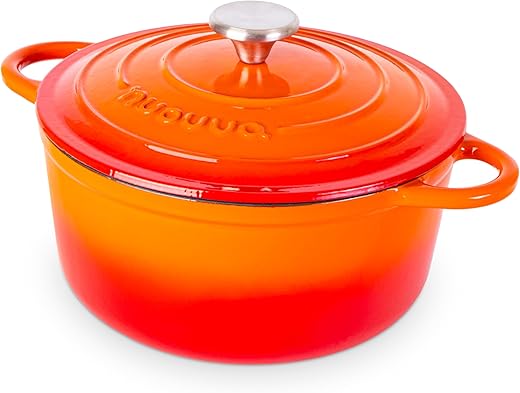 5 Quart Enamel Cast Iron Dutch Oven ...