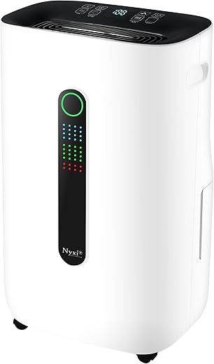 Nyxi 20L Home Dehumidifier with Digital...