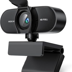 OFFCUP 1080P HD Webcam with Microphone