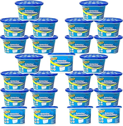 25-Pack Dehumidifiers – 500ml Moi...