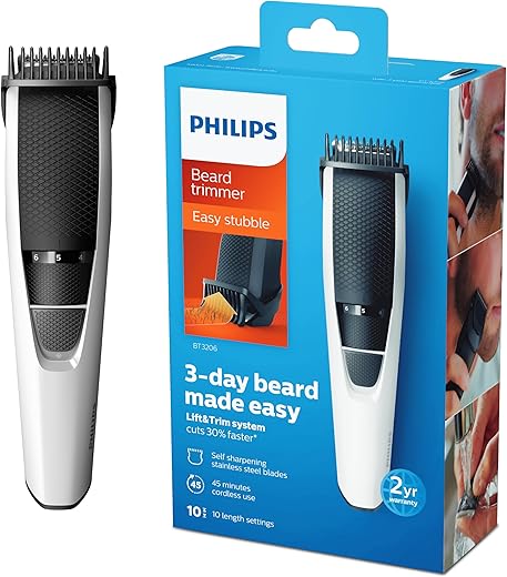 Philips Beard Trimmer Series 3000 with ...