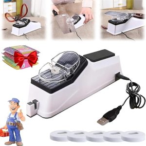 Portable Electric Knife Sharpener with Scissor Slot