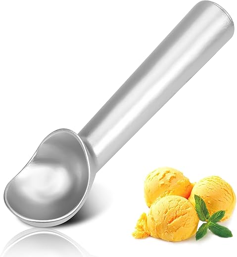 Professional Metal Ice Cream Scoop with...