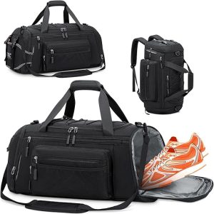 RAINSMORE 40L Waterproof Gym Duffle Bag